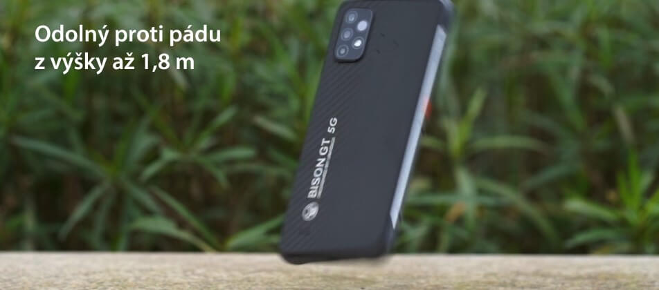 UMIDIGI BISON GT2 odolnost proti pádům